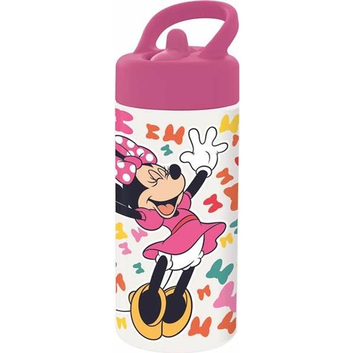 Water bottle Minnie Mouse Lucky Pink (410 ml)