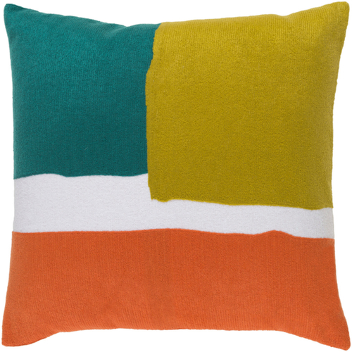 Surya HV004-2020P Harvey Throw Pillow - 20 x 20 x 4 in.