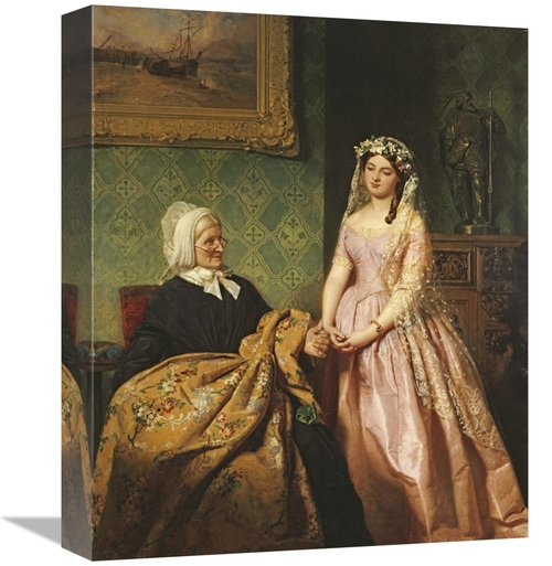 Global Gallery GCS-266299-16-142 16 in. The Bride Art Print - John Fae