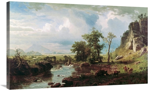 Global Gallery GCS-276741-40-142 40 in. Platte River Art Print - Alber