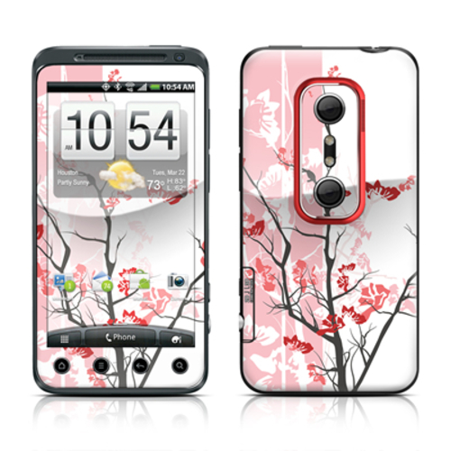DecalGirl HE3D-TRANQUILITY-PNK HTC Evo 3D Skin - Pink Tranquility