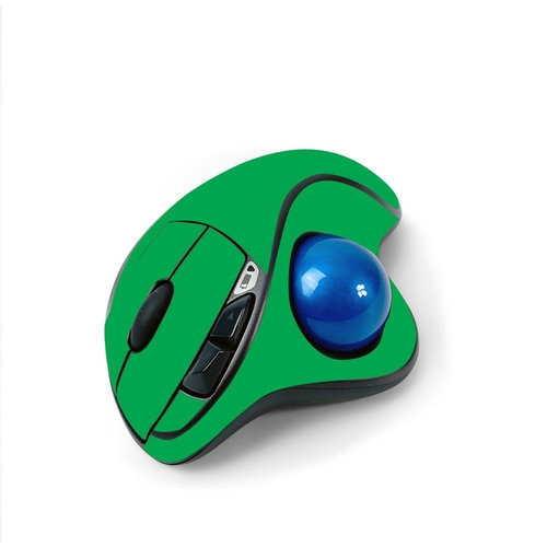 MightySkins LOGM570-Solid Green Skin for Logitech M570 Wireless Trackb