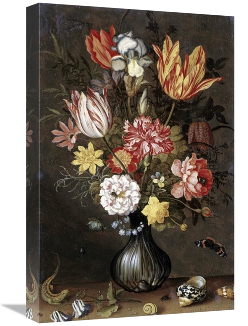 Global Gallery GCS-276578-22-142 22 in. Tulips, Carnations, An