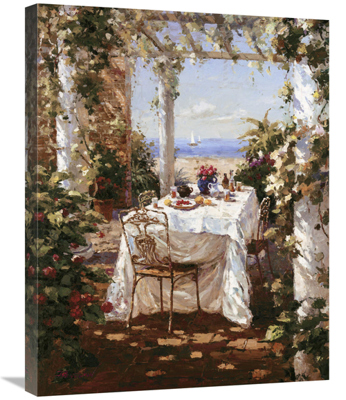 Global Gallery GCS-123254-2228-142 22 x 28 in. Dejeuner Apres Le Sail 