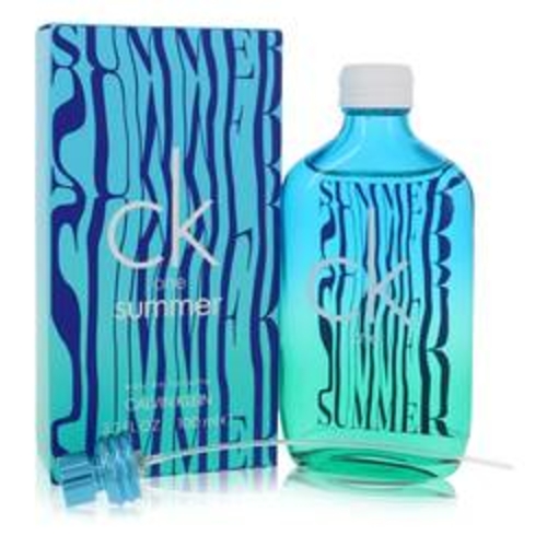 Ck One Summer Eau De Toilette Spray (2021 Unisex) By Calvin Klein 3.3