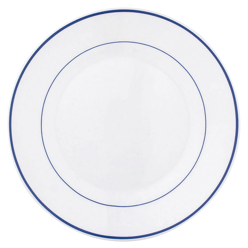 Plate set Arcoroc Rest. F/azul Dessert Bicoloured Glass 19,5 cm