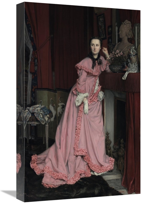 Global Gallery GCS-455047-22-142 22 in. Portrait of the Marquise De Mi