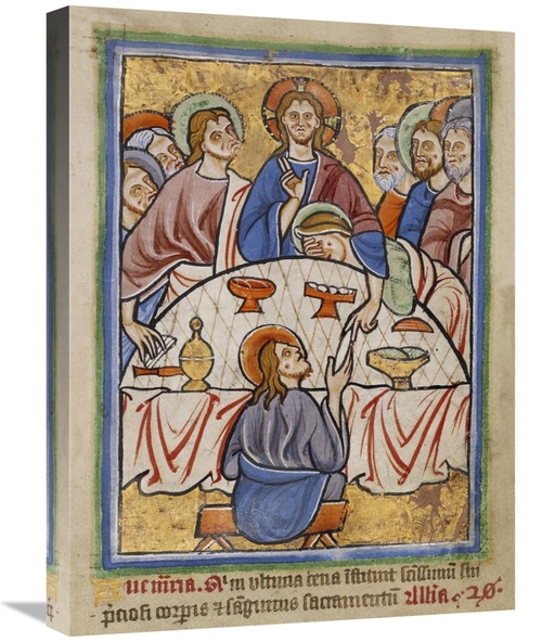 Global Gallery GCS-457575-1824-142 18 x 24 in. The Last Supper Art Pri