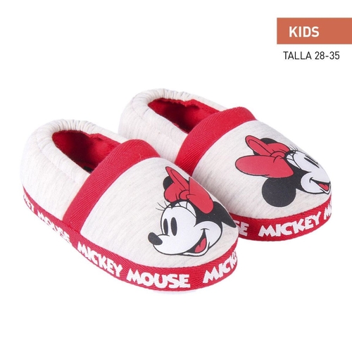 House Slippers Minnie Mouse Light grey