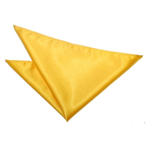 Plain Satin Handkerchief - Marigold