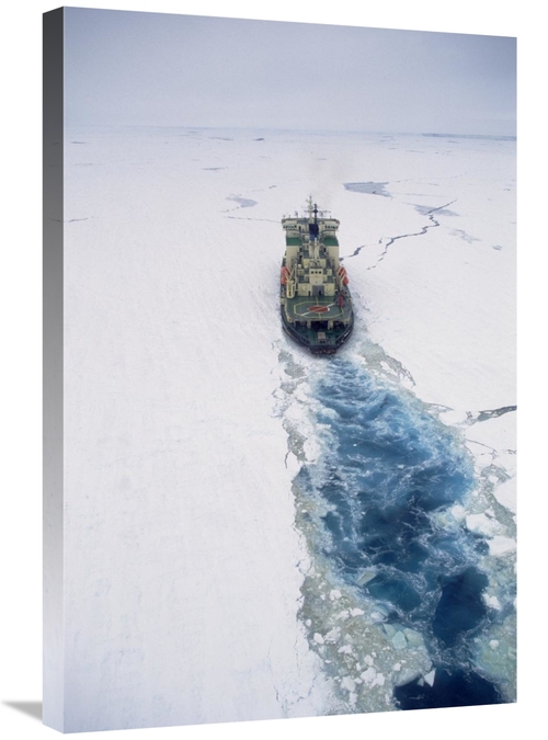 Global Gallery GCS-452388-2030-142 20 x 30 in. Russian Icebreaker Brea