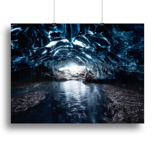Into The Blue Canvas Print or Poster