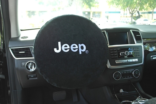 Seat Armour SWA100JEPB Steering Wheel Cover for Jeep