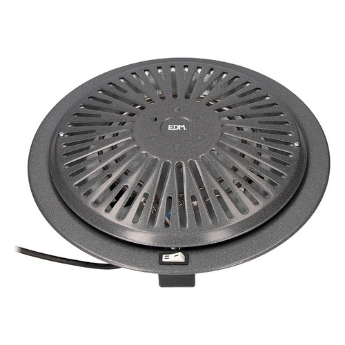 Brazier EDM 07119 Grey 900 W (Ø 37,5 X 10,5 cm)