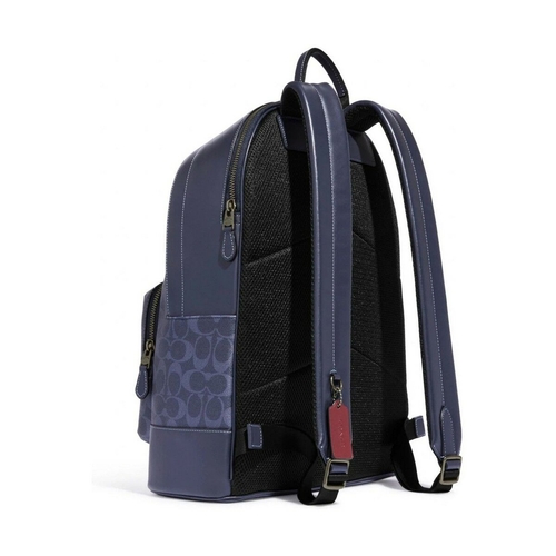 Casual Backpack Coach CB909-QBOIZ 42 x 32 x 15 cm Blue