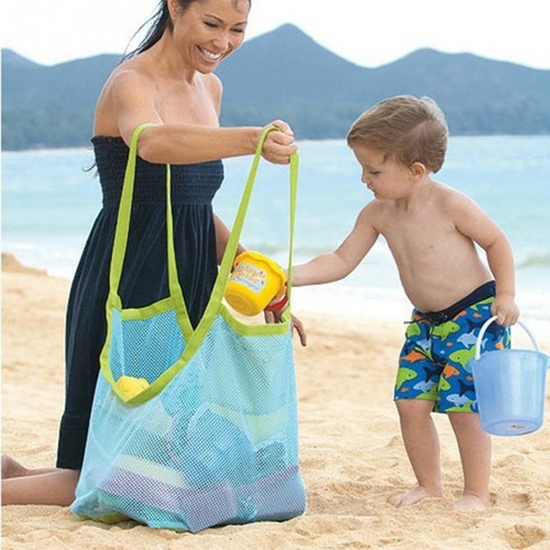 Mesh Bag Mom Baby Kids Indoor Outdoor Beach