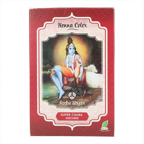 Semi-permanent Colourant Henna Radhe Shyam Shyam Henna Mahogany (100