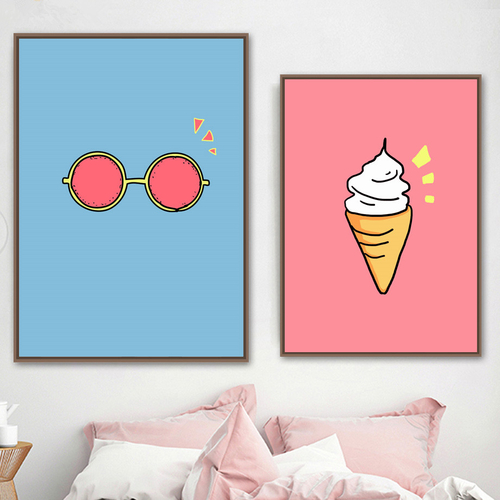 Nordic Minimalism Sunglasses Ice Cream