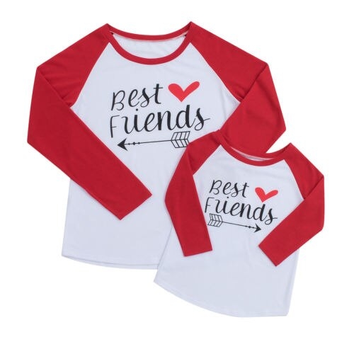 Mother Daughter Best Friends Long Sleeve Top