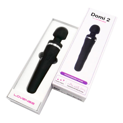 Lovense Domi 2 Bluetooth Programmable Wand Vibrator