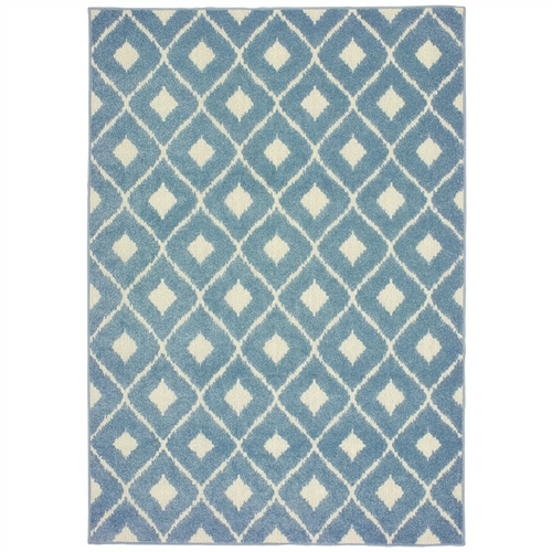 Oriental Weavers B5502B240305ST 7 x 10 ft. 10 in. Barbados Outdoor Are