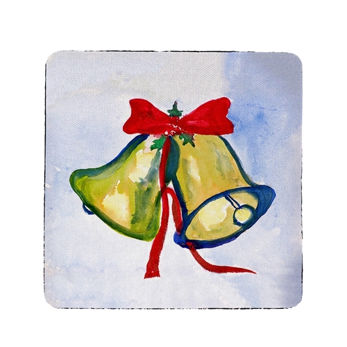 Betsy Drake CT793 Christmas Bells Coaster - Set of 4