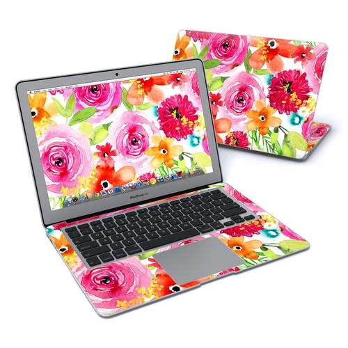 DecalGirl MBA13-FLORALPOP Apple MacBook Air 13 in. Skin - Floral Pop