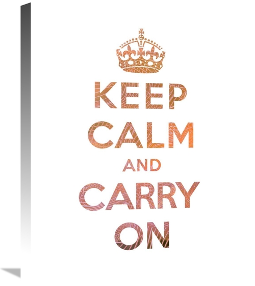 Global Gallery GCS-371974-2024-142 20 x 24 in. Keep Calm & Carry on - 