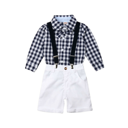 Kids Baby Boy Formal Suits Wedding Bowtie