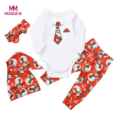Newborn Baby Boy Clothes Set Christmas
