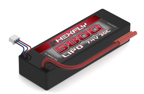 Redcat Racing HX-580030C-BV2 5800mAh 30C 7.4V 2S Lipo Battery