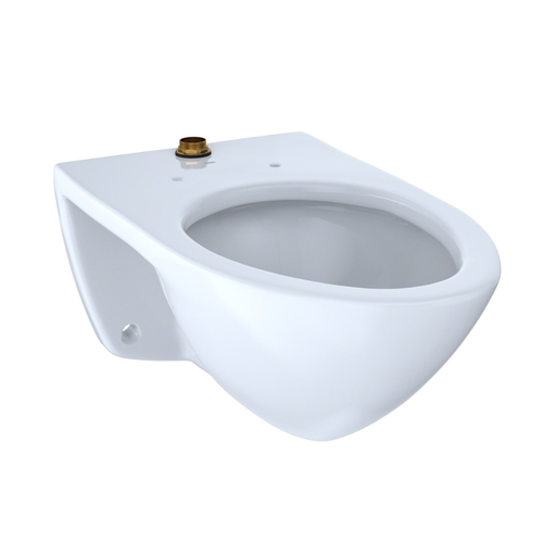 Toto CT708UGNo.01 Elongated 1.0 GPF Wall-Mounted Flushometer Toilet Bo