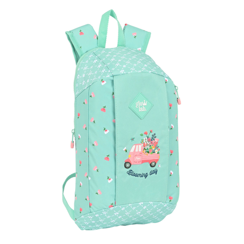 Child bag Glow Lab Pepa Mini Green (22 x 39 x 10 cm)