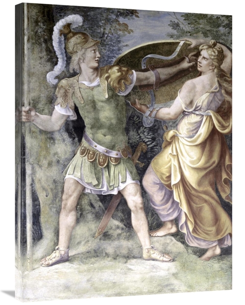 Global Gallery GCS-279874-36-142 36 in. Thetis Arming Achilles Art Pri