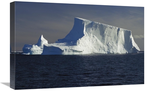 Global Gallery GCS-453003-1624-142 16 x 24 in. Tabular Iceberg in Bran