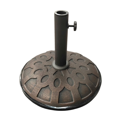 International Caravan 23700-11-BZ 25 lbs Resin Compound Umbrella Base&