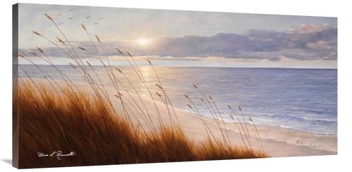 24 x 48 in. Coast Line Art Print - Diane Romanello