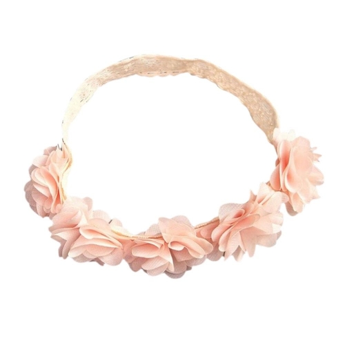 Cute Baby Girl Toddler Lace Flower Hair Band