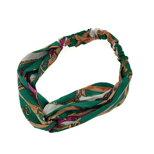 Hair tie Araban Printed Brown Green