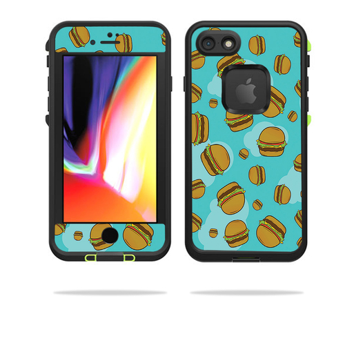 MightySkins LIFIP8-burger heaven Skin for Lifeproof Fre for iPhone SE 