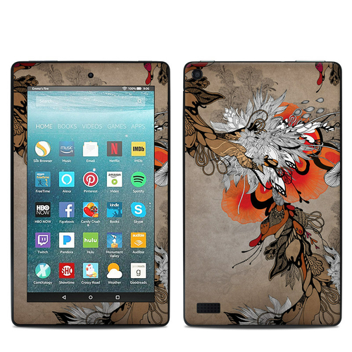 DecalGirl AK77-SONNET 7 in. Amazon Kindle Fire 7th Generation Skin - S