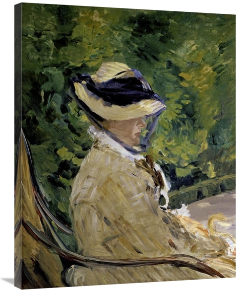 Global Gallery GCS-278366-36-142 36 in. Madame Manet at Bellevue Art P