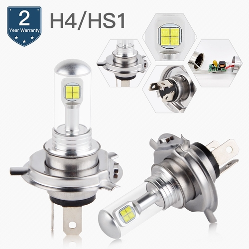 H2CNC 80W LED Headlight Bulb Lamp For Yamaha YP400