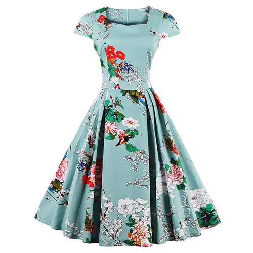  Elegant Floral Vintage 1950S Plus Size