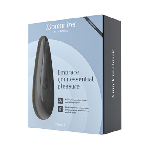 Womanizer Classic 2 Rechargeable Silicone Pleasure Air Clitoral