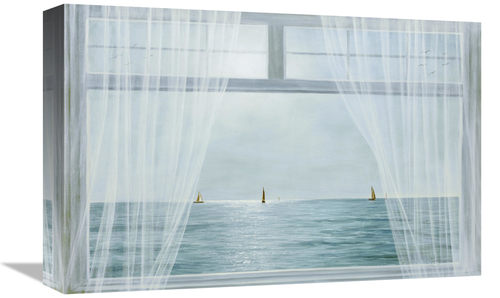 Global Gallery GCS-138449-1218-142 12 x 18 in. Morning VIew Art Print 