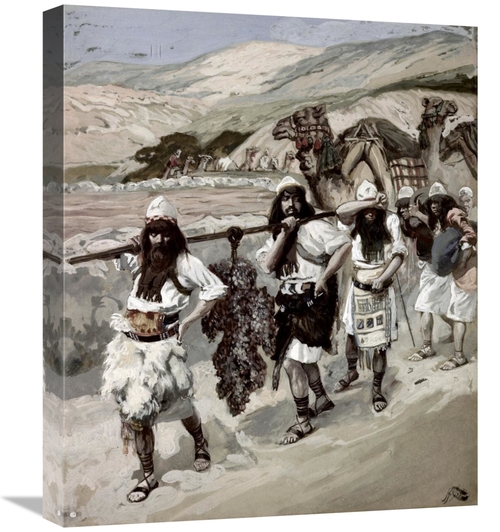 Global Gallery GCS-280320-22-142 22 in. Grapes of Canaan Art Print - J