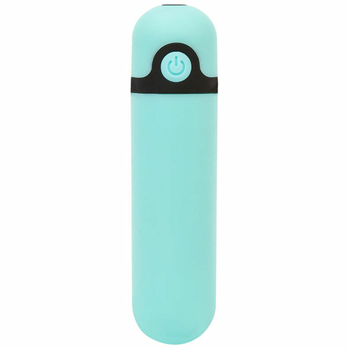 Vibrator PowerBullet Rechargeable Bullet 10 Function Pastel Blue