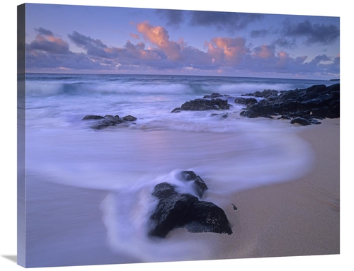 Global Gallery GCS-396316-2835-142 28 x 35 in. Rolling Waves at Dusk a