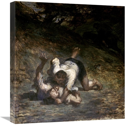 Global Gallery GCS-277270-22-142 22 in. Thief & The Ass Art Print - Ho